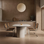 Plavuizen 100 x 100 ← Caramel → Wand 100 x 100